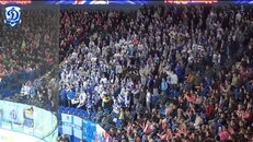 Обзор гостевого сектора в Ярославле на 6-м матче серии.